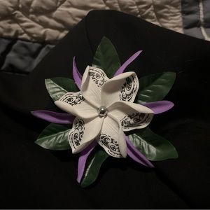 Polynesian Flower Pin